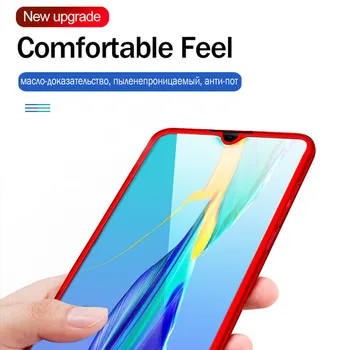 Redmi Note9 Pro Gadījumā Ar aizsargājošu stikla Tālruņa Aizmugurējo Vāciņu Xiaomi Redmi Piezīme 5 6 7 8 9 Pro 9S 8 8T Coque