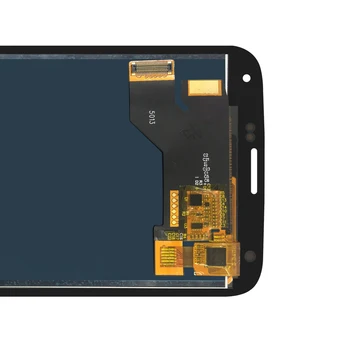 Super AMOLED SAMSUNG Galaxy S5 LCD Displejs i9600 G900 G900M SM-G900F Touch Screen Digitizer G900F Reklāmas Montāža Oriģinālais