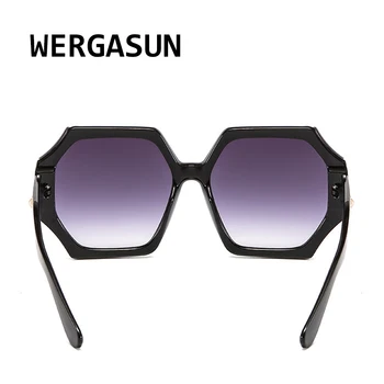 WERGASUN 2020. gadam Daudzstūris Luksusa Modes Saulesbrilles Sieviešu Zīmola Dizainere Vīrieša/Sievietes Brilles Klasika Vintage UV400 Āra Oculos