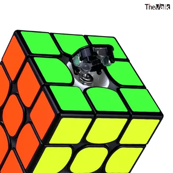 QiYi Mo Fang Ge Valk3 Elite M 3x3x3 Magnētisko 55,5 mm Magic Cube Ātrums Kubi Puzzle Izglītojošas Rotaļlietas Bērniem Dāvanu