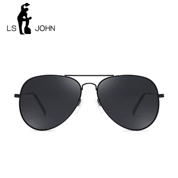 LS JOHN Classic Polarizētās Saulesbrilles Vīriešiem Braukšanas Izmēģinājuma Saules Brilles Zīmola Dizainere Vīriešu Retro Saulesbrilles Vīriešiem/Sievietēm
