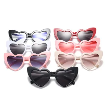 2018 Modes Mīlestību Sirdī Saulesbrilles Sieviešu Vintage Kaķa Acs, Saules Brilles Labāko dāvanu Ziemassvētkos, Dzimšanas dienas Brilles Sievietēm
