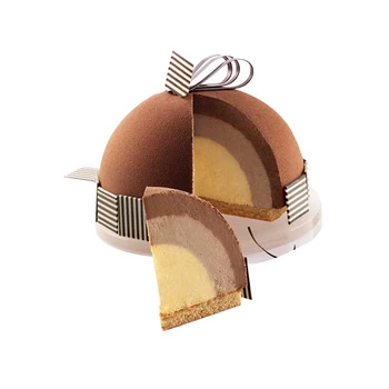 Apaļu Bumbu Formas Uzpūtenis Pelējuma Silikona Cepšanas Panna Kūka Deserts Cepšanas Forma Šokolādes Pudiņš Jelly Veidnes Kūka Dekorēšanas Rīks