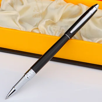 Pikaso Pimio 605 Dzidri Balts un Sudraba Klipu Metāla Rullīti Lodīšu Pildspalva ar Dimantu uz augšu Lodīšu Pildspalvas par Ziemassvētku Dāvanu
