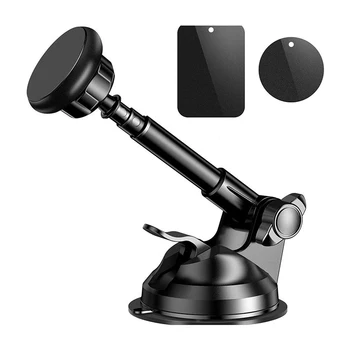 Magnētiskā Tālruņa Turētājs iPhone X/8//7/Plus Samsung Universālas Automašīnas tālruņa Turētāju Automašīnas Vējstikla Paneļa Stiprinājums Ar Statīvu