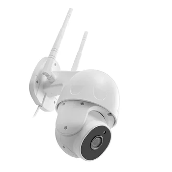 1080P Mini ātrgaitas Dome IP PTZ Kameras Auto Ķermeņa Izsekošanas 360° Mobile Remote View Āra Onvif Mākonis Uzglabāšanas CCTV Kameras Wifi