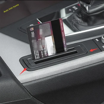 Lapetus Centra Kontroles Kartes Uzglabāšana, Bankas Kartes Vāciņš Der Audi A4, B9 A5 Sedans, Avant Allroad Quattro 2016 - 2020 Auto Piederumu