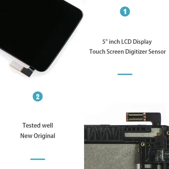 Jaunas testa Oriģinālu Par LG K8 2017 Aristo M200N M210 MS210 US215 LCD Displejs, Touch Screen Digitizer Montāža