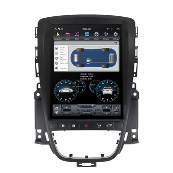 Android 9.0 Tesla Stila Automašīnas Radio Vertikāla Ekrāna, lai Excelle XT/GT ASTRA J 2006-2016 GPS Navigācijas Multimediju Atskaņotājs, Diktofons