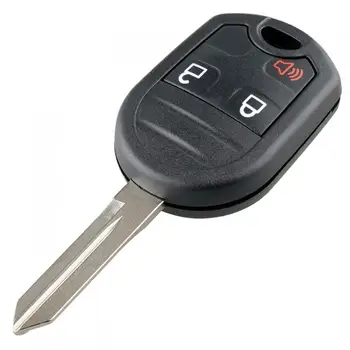 315MHz 3 Pogas Tālvadības Keyless Ieceļošanas Tālvadības Atslēgu Fob, Auto Atslēgu ar 4D63 80Bit Čipu Fit 2011. -. gadam Ford F150 250 350 2004-2007