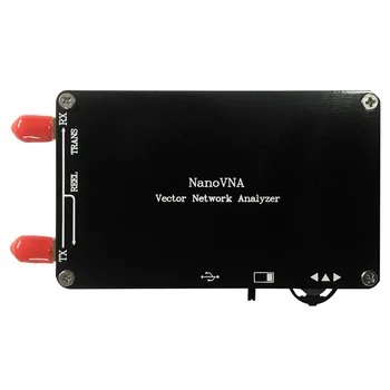 Jaunu 2.8 collu LCD Displejs NanoVNA-H HF, VHF UHF NanoVNA 50K-900M Vektora Tīkla Analizatoru, Antenas Analizators ar Akumulatora korpusa Precīzu