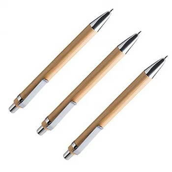 Lodīšu Pildspalvu Komplekts Bambusa un Koka Rakstīšanas Rīku, Zils Uzpilde (60 Gabali)