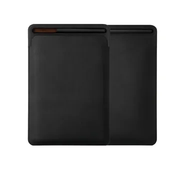 Ādas Sleeve Case Cover for iPad Pro 11 collu/12.9 collu Maisiņš Ādas Soma Segtu Ar Zīmuli Slots Apple Zīmuli 2018