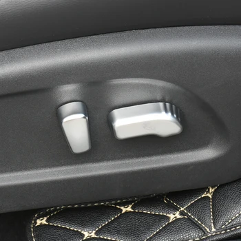 Priekš Nissan X-trail xtrail T32/Negodīgi-2017 automašīnas pārsegs NO Oglekļa šķiedras sēdekļa regulēšanas pogu slēdzis, trim daļām, 5gab