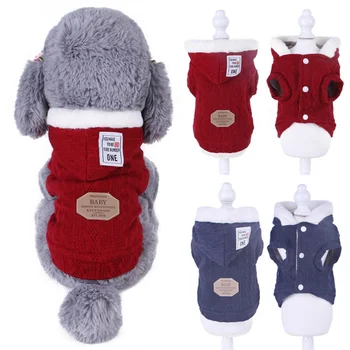 Ziemā Suņu Euramerican Stila Džemperis Pelēkā Vārna Saglabāt Sasilšanu Suņu Apģērbu, Siltu Suņi Jersey Rudens Ziemas Džemperis Mājdzīvnieku Apģērbu Mētelis