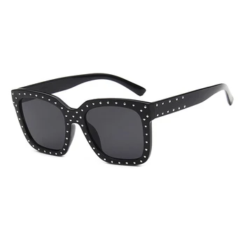 RBRARE Dimanta Sieviešu Saulesbrilles Luksusa Desinger Mirdzums Saulesbrilles Modes Toņos Sievietēm Vintage Kniežu Laukumā Sunglass