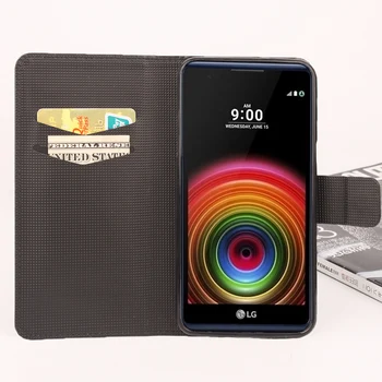 X Elektriski atverams tālrunis lietā Vāks LG K4 K7 K10 K8 G5 G4 G3 G2 LV3LV5 ādas gadījumā LG L7ii P715 Ray F60 L5 čaulas turētāju capa ādas