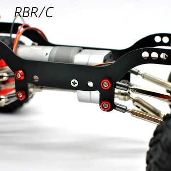 RBR/C R022 Regulējams Metāla Saite Stienis Četru riteņu Piedziņa bezceļu Tālvadības Auto C14 C24 C34 MM90 D90 D91 D96