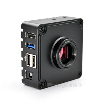 Jauns 4K Ultra HD 60fps HDMI saderīgs un USB izejas rūpniecības mikroskopa kamera 4K SONY imx226 sensors