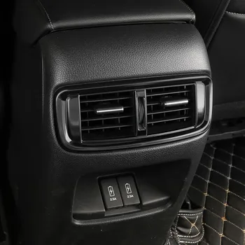 Honda CRV CR-V 2017 2018 2019 Aizmugures gaisa padeves dekoratīvu rāmīti Aizmugurē, gaisa kondicionēšana, gaisa izvadu dekoratīvā spilgti interjera d