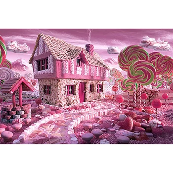 5D DIY dimanta krāsošana candy house izšuvumi krustdūrienā rhinestone mozaīkas apgleznošana, mēbeļu apdare, krāsošana