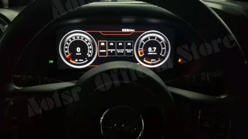Jeep Wrangler 3 JK 2010+ Auto LCD Klastera Instruments Multimedia Paneļa Modifikāciju Android GPS navigācijas spēlētājs