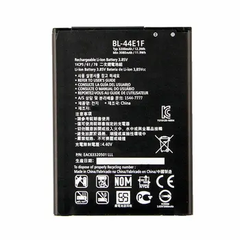 1x 3200mAh BL-44E1F Akumulators + Universal Dock Lādētājs LG V20 Stylo 3 H990 F800 VS995 US996 LS995 LS997 H990DS H910 H918