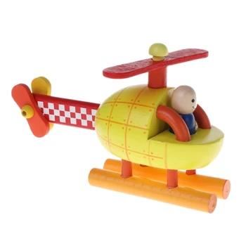 Bezmaksas Piegāde Jaunu Koka Magnētisko Raķetes/Lidmašīnu/Helikopteru Rotaļlietas Transporta Izglītības Rotaļlieta