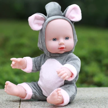 Simulācijas mīkstas plastmasas lelle var runāt baby ķermeņa želatīns bērniem gudrs lelle rotaļlietu nomazgāt simulācijas bērnu Humanoīdu lelle, rotaļlietas