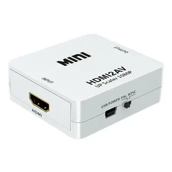 HDMI, RCA, Mini Kompozītu 1080P o Video AV CVBS Adapteris Pārveidotājs TV