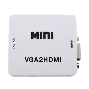 VGA uz HDMI Pārveidotājs Adapteri