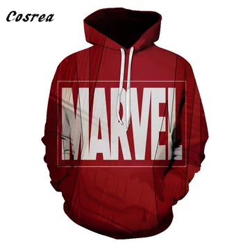 Cosrea Bultiņas Olivers Karaliene Hoodies 3D Drukas pelēkā vārna sporta Krekls Iron Man Thanos Captain America Mētelis, Jaka pelēkā vārna Vīriešiem Sievietēm