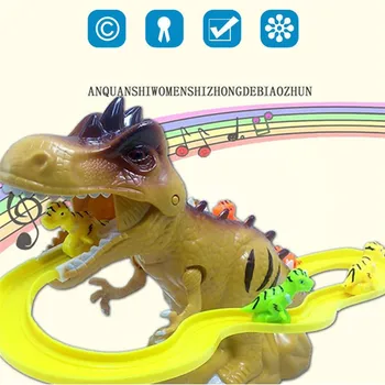 Hildren Electric Dziesmas Kāpt Kāpņu Dinozauru Rotaļlietas, Izklaides Intelektuālo Attīstību Interesantu Dāvanu Smieklīgi Mūzika