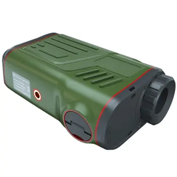 PEAKPULSE Medību Laser Rangefinder 600m Armijas Zaļā Regulējams 6 Fokusa Garums Akumulatoru, Range Finder Medībām