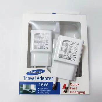 Samsung Fast Charger 9v/1.67 uzlādes adapteri usb c kabeli Galaxy s8 s9 s10+ s20 piezīme 10 9 8 a20 a30s a40 a50 a51 a70 a71