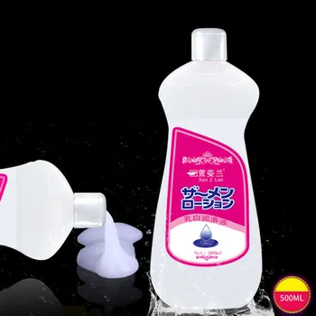 Simulēt Spermas 500ML Japāna Lube Produkti, smērvielas, dzimuma Ūdens Bāzes, Personas Dzimuma Naftas Maksts, Anālais Sex Gel Geju Smērvielas