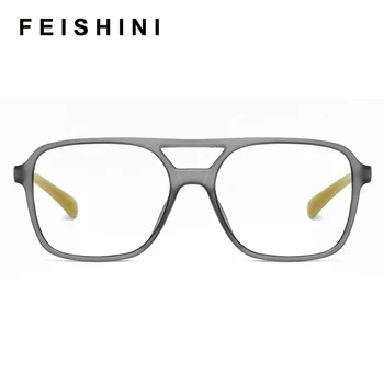 Feishini Datoru Brilles Lielā Laukumā Staru Starojuma Gamin Briļļu Plastmasas Titāna Unisex Anti Zilā Gaisma Brilles Sievietēm Optiskās