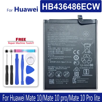 HB436486ECW Akumulatoru Huawei Mate 10 / Mate 10 Pro / Mate 10 Pro lite / Mate10 / Mat10 Pro / Mate10Pro lite Mobilo Bateria