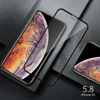10Pcs/Daudz Rūdīts Stikls iPhone 11 Pro Max 6 6s Plus 7 8 Plus Screen Protector For iPhone X XS Max XR 6 7 8 Stikla Aizsargs