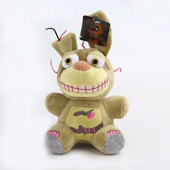 18 cm Fnaf Plīša Rotaļlieta Piecas Naktis Freddy ir Plīša Ar bloķēšanas Fazbear Rullēt Bonnie Foxy mīkstās Plīša Rotaļlietas Baby Lelle Dāvanu