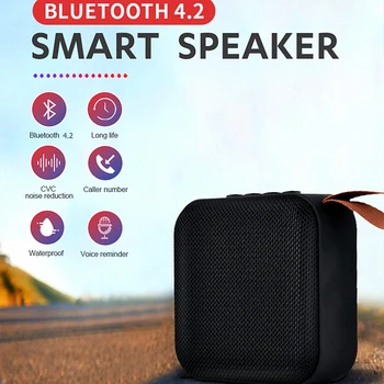Portatīvā Bluetooth Skaļruni, Mini Bezvadu Skaļruni Skaņas Sistēma 10W Stereo Surround Mūzikas Āra Skaļruņu Atbalsts FM TF Kartes