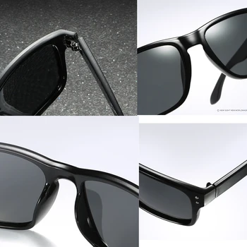 Polarizēta sporta saulesbrilles, vīriešu ultravieglajiem briļļu rāmja saulesbrilles, vīriešu zīmolu dizaina āra zvejas brilles UV400