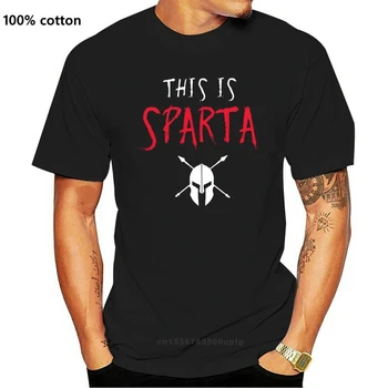 2019. gada MODES VASARA, T KREKLU, Tas Ir Sparta 300 Vīriešu T-Krekls t-veida KREKLS