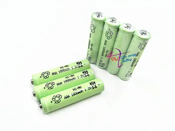 4-20PCS 10450 1.2 V 1800MAH Akumulators 1800mAh Reālās Spējas NiMh AAA Baterijas Komplekts ar 1000 Ciklā, LED Lukturīti