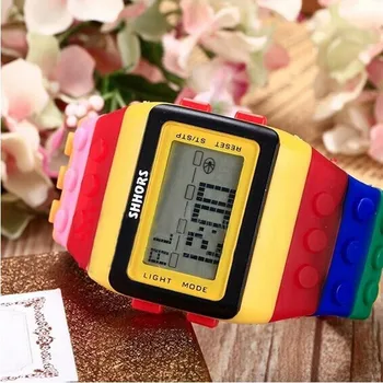 Luksusa Rokas pulksteņi Unisex Krāsains Digitālo Rokas pulksteni Āra Sporta Dzīves Ūdensizturīgs Līdz 2018. Karstā Pārdošanas Augstas Kvalitātes pulksteņi saat#070