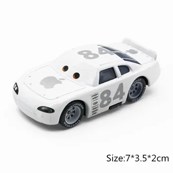 Disney Pixar Automašīnām 3 2 Rotaļlietas, Zibens McQueen Balts Apple Mack Tēvocis Kravas Automašīnu Jackson Vētra Mater 1:55 Lējumiem Metālu Sakausējumu Modeļa Automašīnas