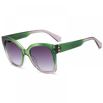 LongKeeper Ir 2021. Retro Lielgabarīta Cat Eye Saulesbrilles Sieviešu Luksusa Zīmolu Dizainera Slīpums Saules Brilles Gudrs Sexy Dāmas Brilles