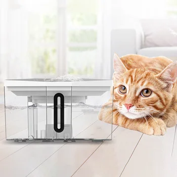 Sākotnējā 2L Automātiska Kaķis Ūdens Strūklaka Elektriskā Pet Dzeramā Ūdens Izsmidzinātājs Pet Suns, Kaķis Dzērājs Bļodā Dzeramā Strūklakas Karstā
