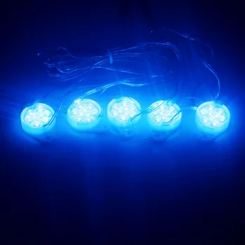 ANGRONG Zem Automašīnas Spīd 90 LED Peļķe Šasijas Spot Gaismas Lampa Zemes ietekmē Komplekts Balts