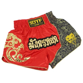 MMA boksa sporta fitnesa Tiger Muay Thai personības elpojošs boksa šorti dūri bikses darbojas cīņas lēti mma šorti sanda